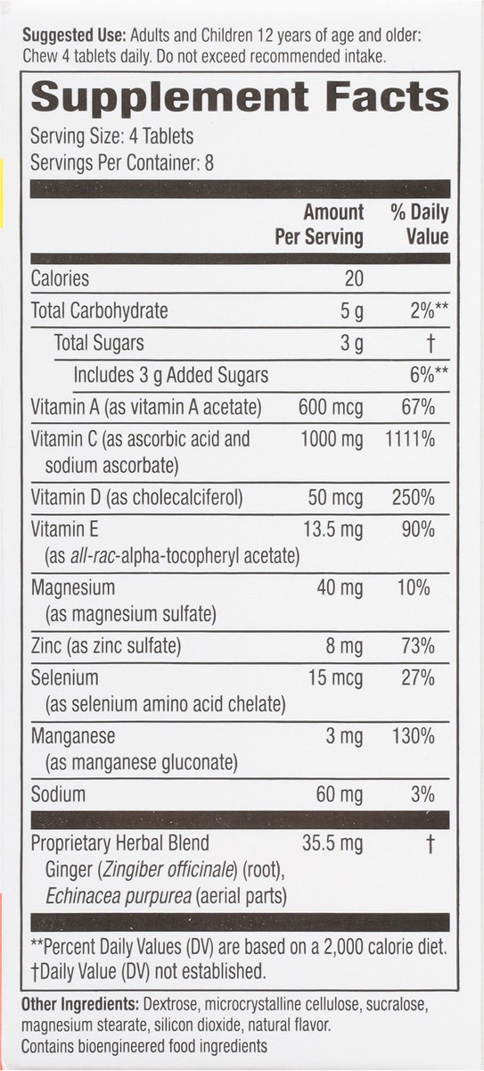 slide 11 of 14, TopCare Health Citrus Immune Support 32 Chewable Tablets, 32 ct
