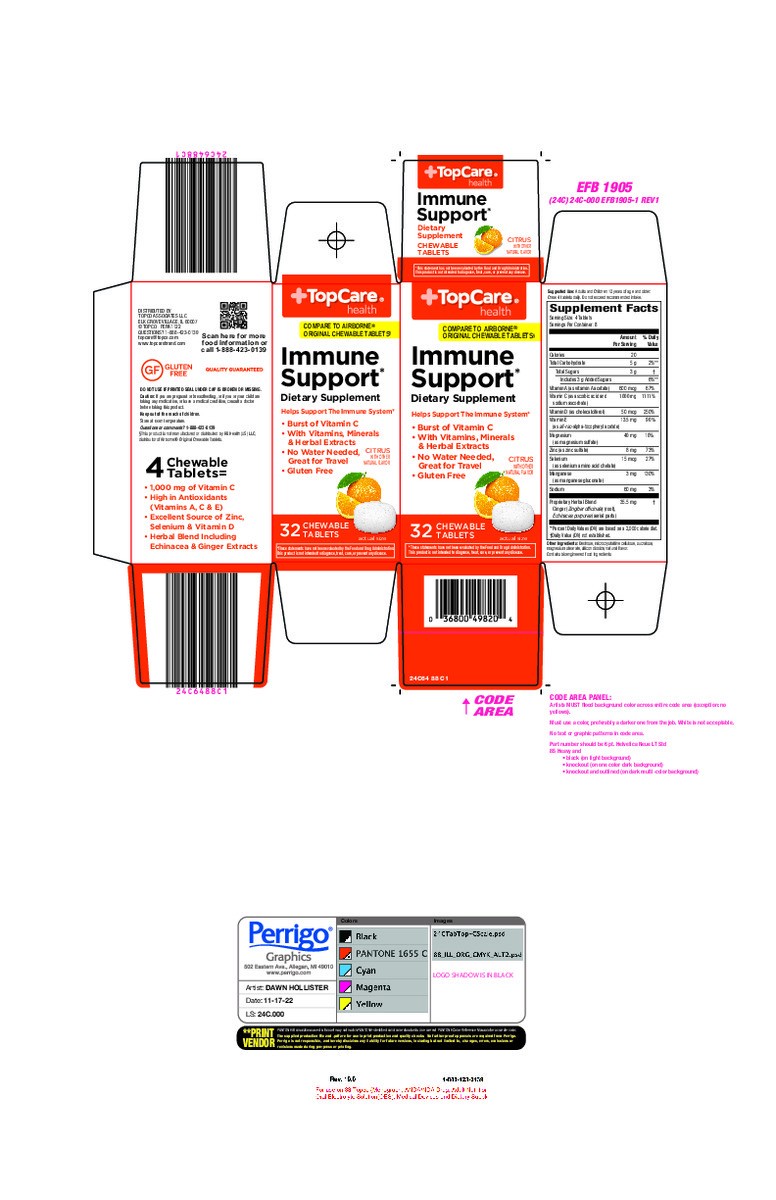 slide 10 of 14, TopCare Health Citrus Immune Support 32 Chewable Tablets, 32 ct