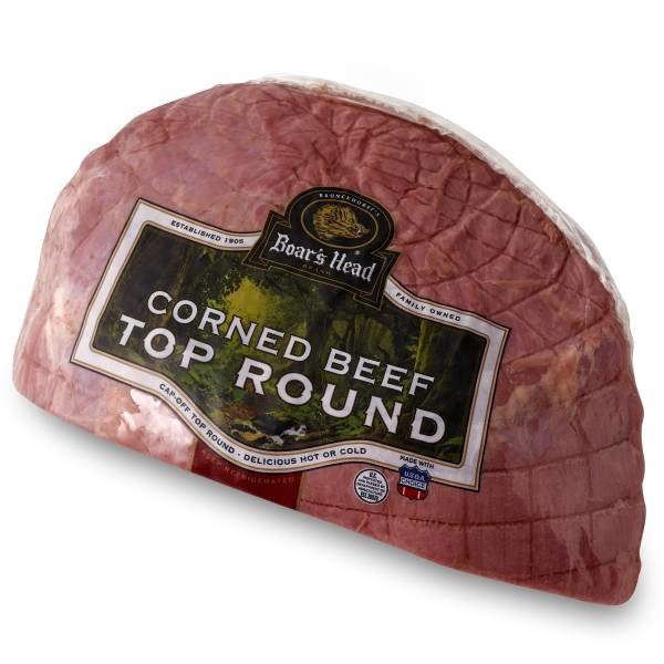 slide 1 of 1, Boar's Head Corned Beef Top Round, per lb