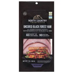 North Country Smokehouse Uncured Black Forest Ham 7 oz