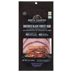 North Country Smokehouse Uncured Black Forest Ham 7 oz