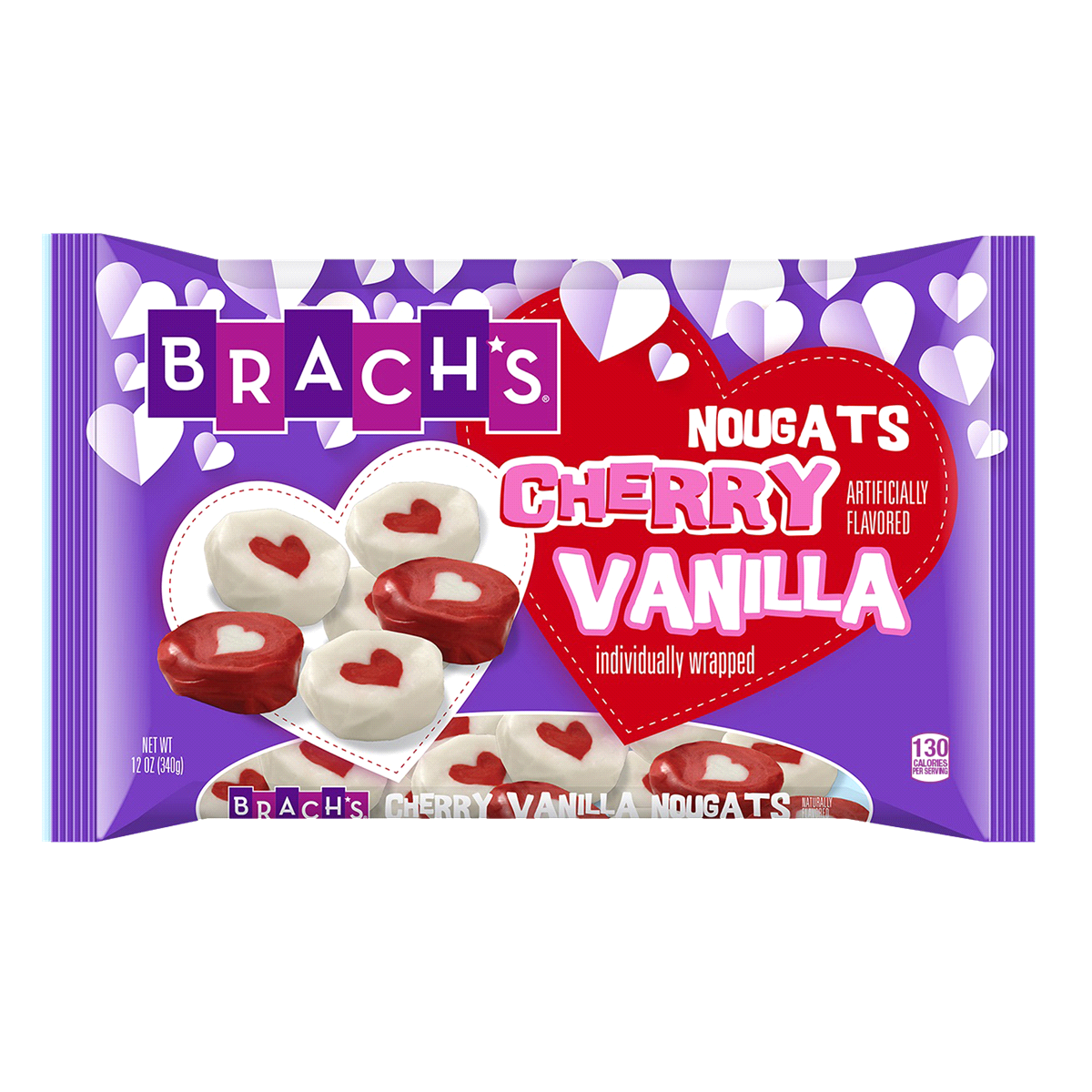 slide 1 of 1, Brach's Cherry Vanilla Nougats, 1 ct