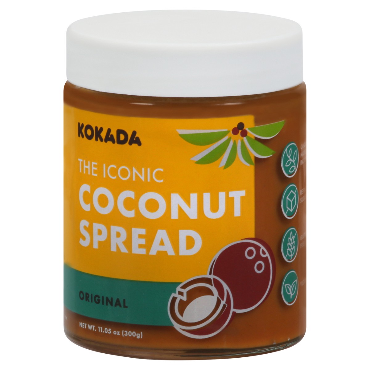 slide 4 of 9, Kokada The Iconic Original Coconut Spread 11.05 oz, 11.05 oz
