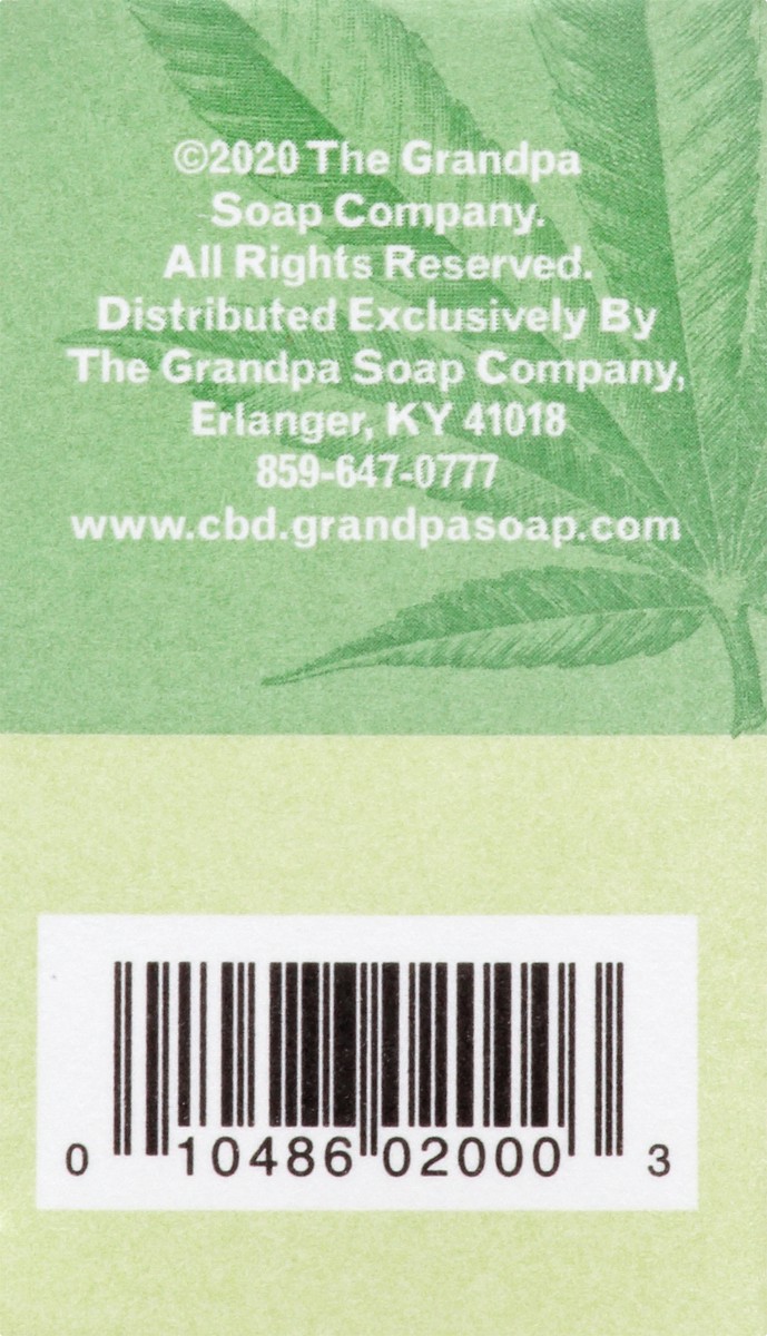 slide 5 of 9, The Grandpa Soap Co. CBD Restore Exfoliating Massage Bar 4.75 oz, 4.75 oz