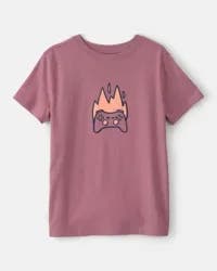 Carter's Boys Game Controller Graphic Tee - Red Blush XL