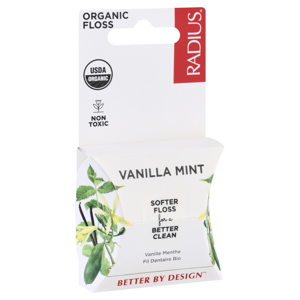 slide 2 of 9, Radius Organic Vanilla Mint Floss 1 ea, 1 ct