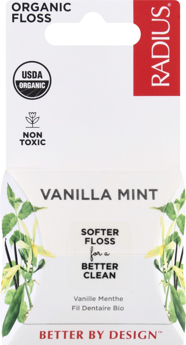 slide 6 of 9, Radius Organic Vanilla Mint Floss 1 ea, 1 ct