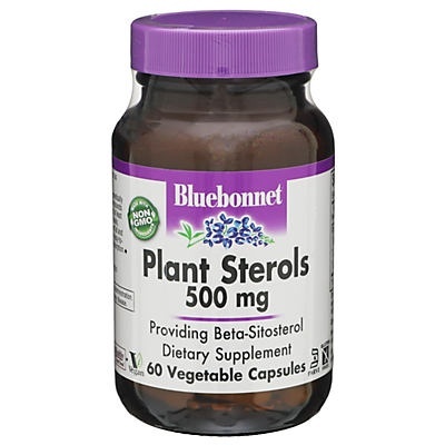 slide 1 of 1, Bluebonnet Nutrition Plant Sterols, 60 ct; 500 mg
