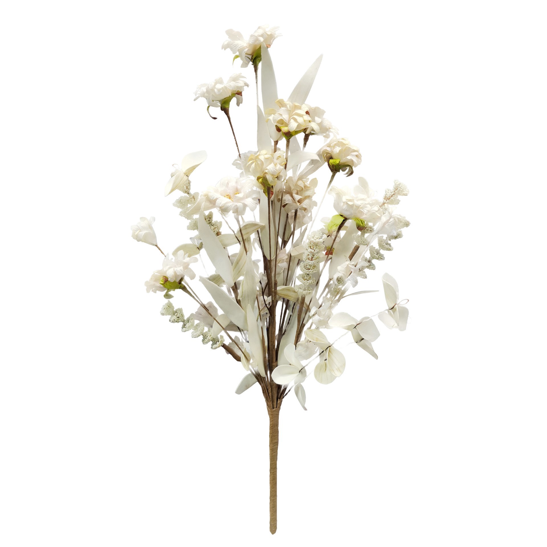 slide 2 of 3, 19" Cream Wildflower Mix Deluxe Bush By Ashland, 7 in x 3 in x 19 in