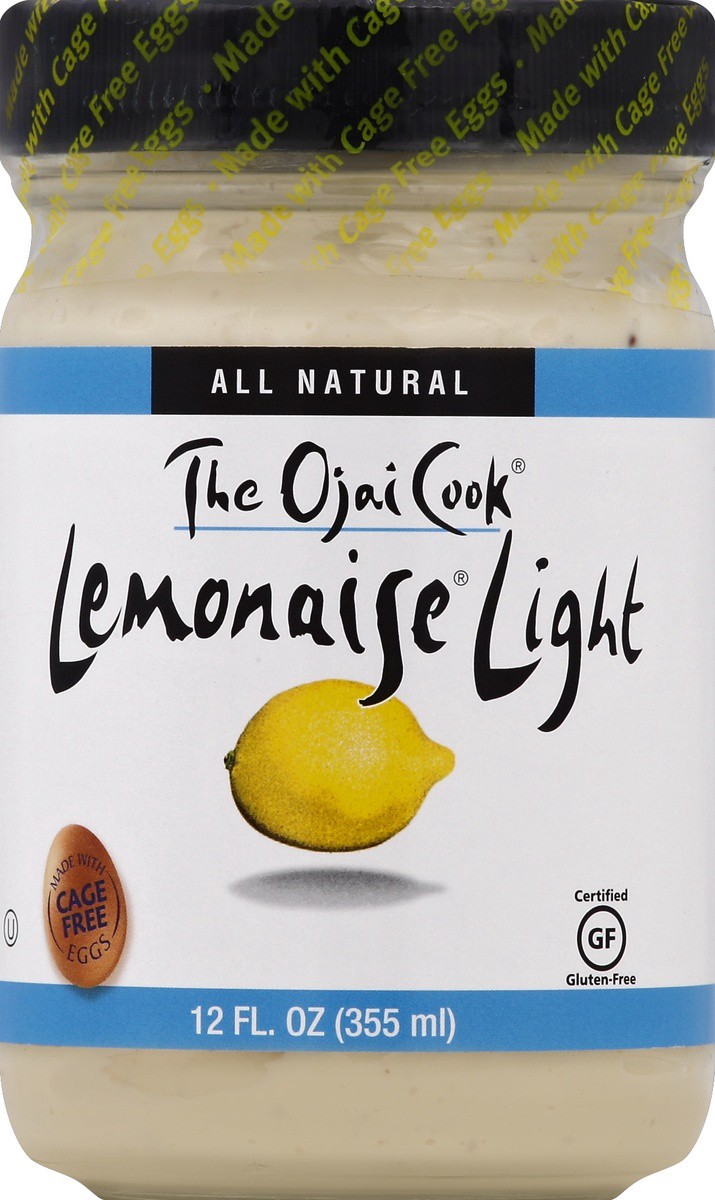 slide 2 of 2, The Ojai Cook Lemonaise Light Sauce, 12 oz