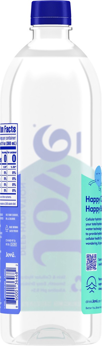 slide 2 of 9, Jove Deep Hydration Wellness Purified Water - 33.8 fl oz, 33.8 fl oz