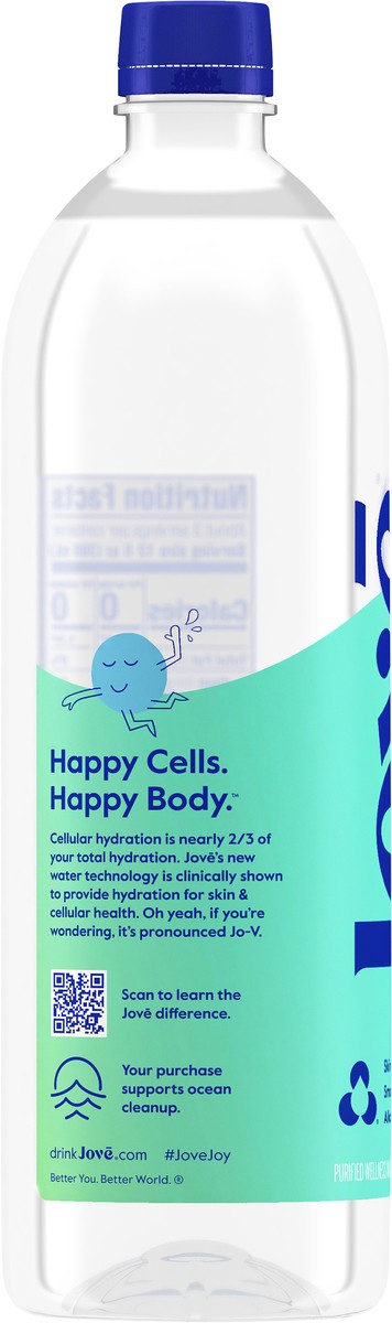 slide 9 of 9, Jove Deep Hydration Wellness Purified Water - 33.8 fl oz, 33.8 fl oz