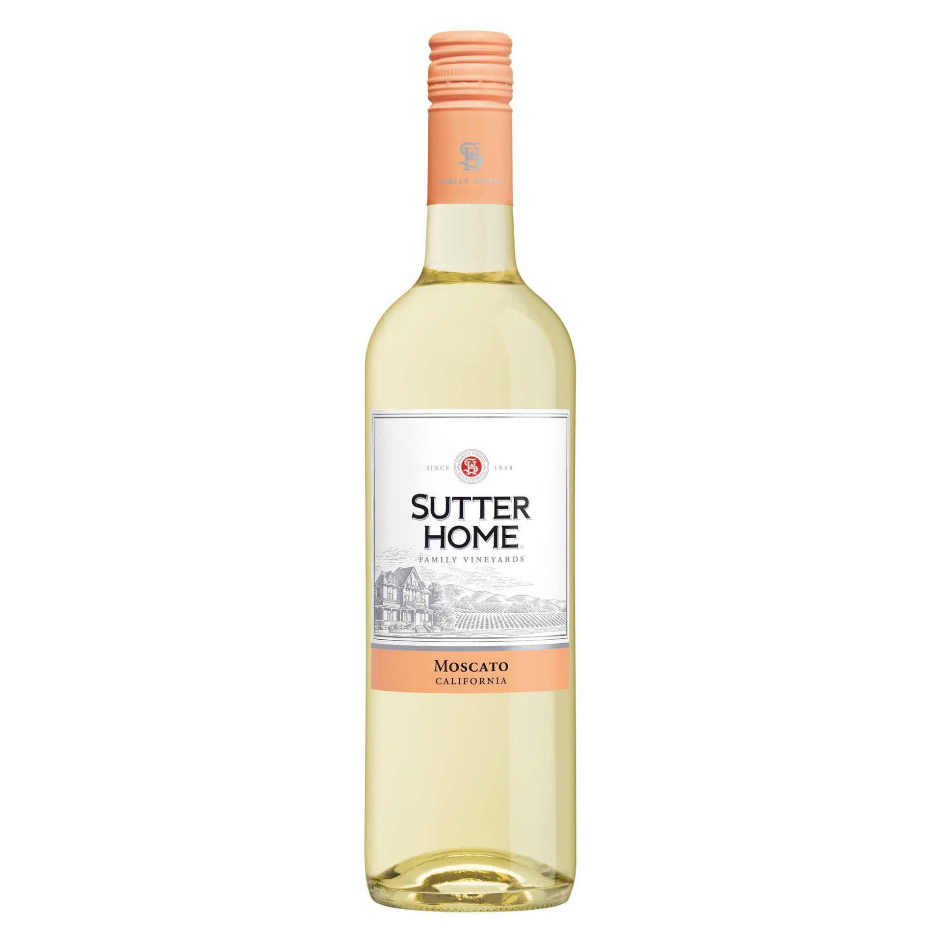 slide 1 of 1, Sutter Home Moscato Bottle, 750 ml