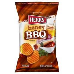 Herr's Honey BBQ Flavored Potato Chips - 7.75 oz