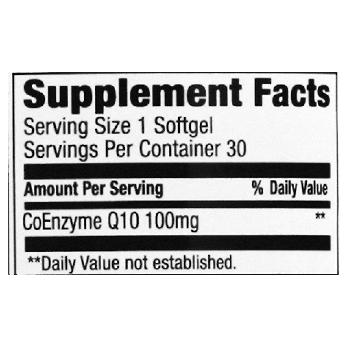 slide 5 of 12, Simple Truth 100 mg Softgels CoQ10 30 ea, 30 ct