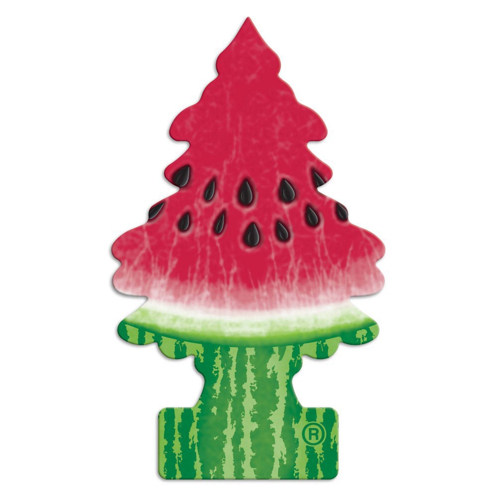 slide 7 of 7, Little Trees Watermelon Air Freshener 3 ea, 3 ct