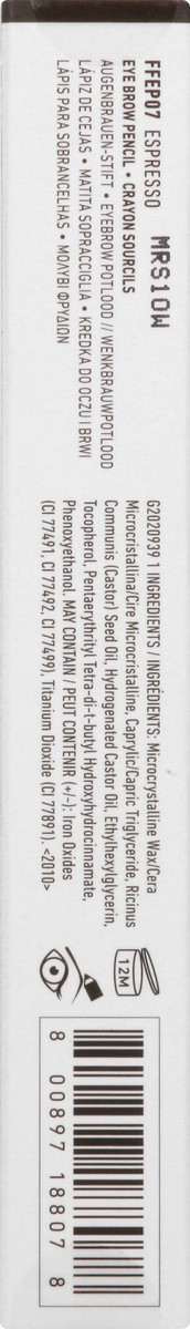 slide 8 of 9, NYX Professional Makeup Fill & Fluff Eyebrow Pomade Pencil 0.007 oz, 0.007 oz