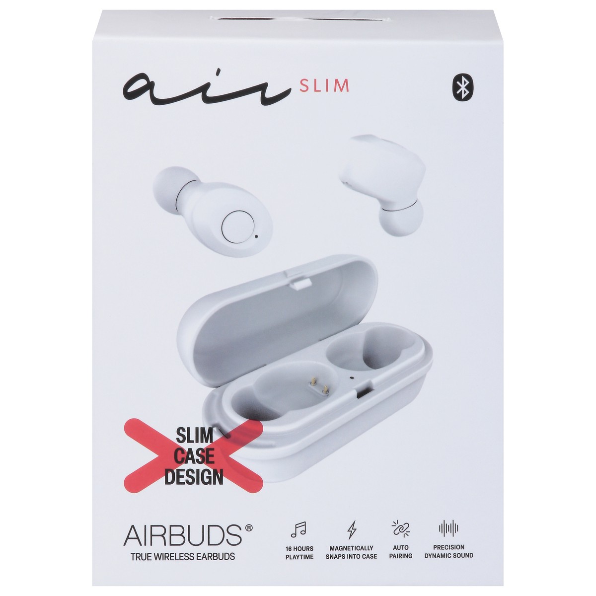 slide 8 of 13, Airbuds True Wireless Air Slim Earbuds 1 ea, 1 ct