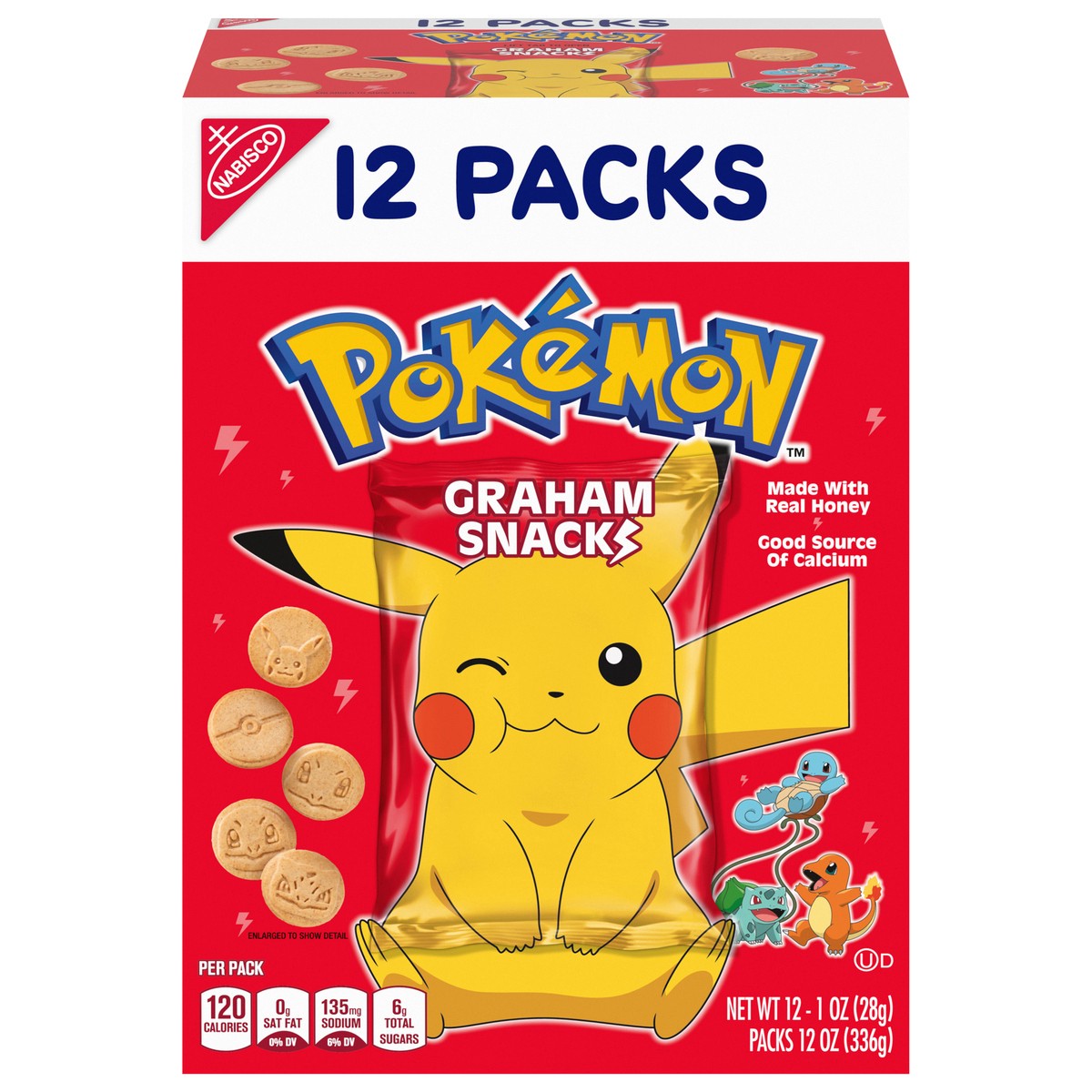 slide 1 of 9, Nabisco Pokemon Cookies - 12ct, 12 ct