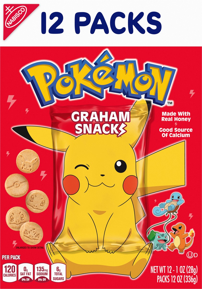 slide 6 of 9, Nabisco Pokemon Cookies - 12ct, 12 ct