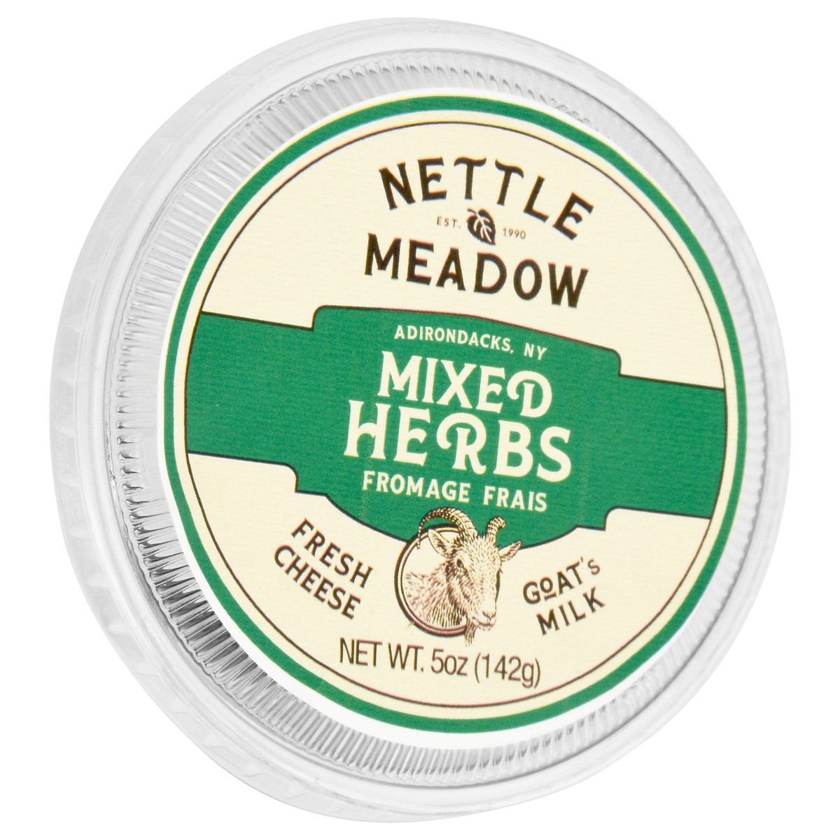 slide 6 of 14, Nettle Meadow Mixed Herb Chevre Spread, 5 oz