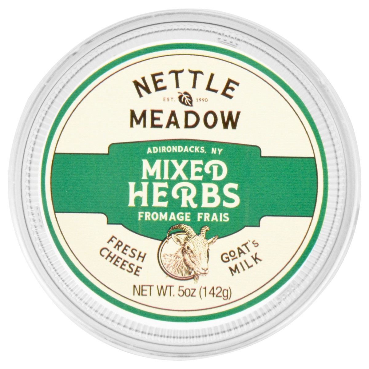 slide 5 of 14, Nettle Meadow Mixed Herb Chevre Spread, 5 oz