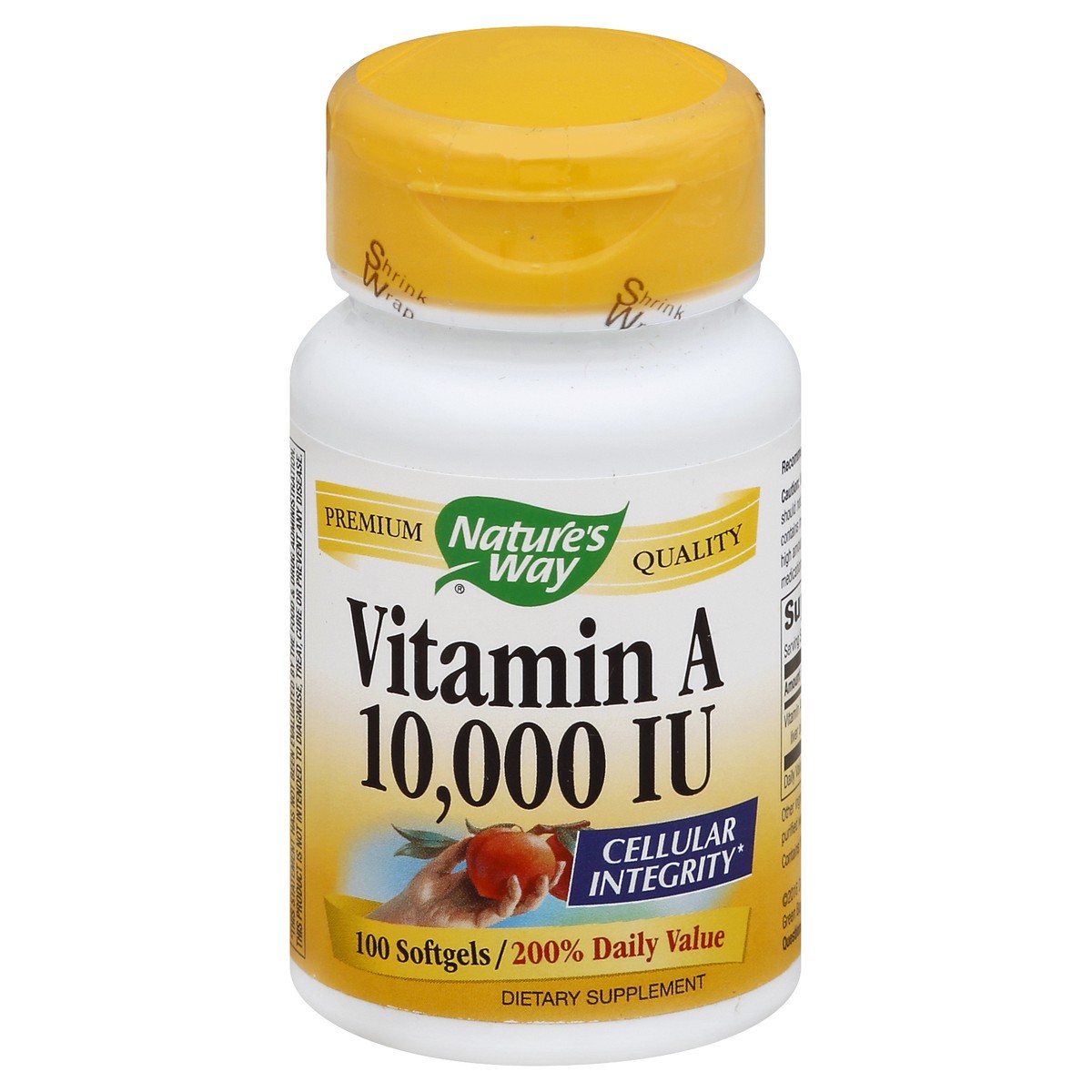 slide 3 of 3, Nature's Way Vitamin A 100 ea, 100 ct