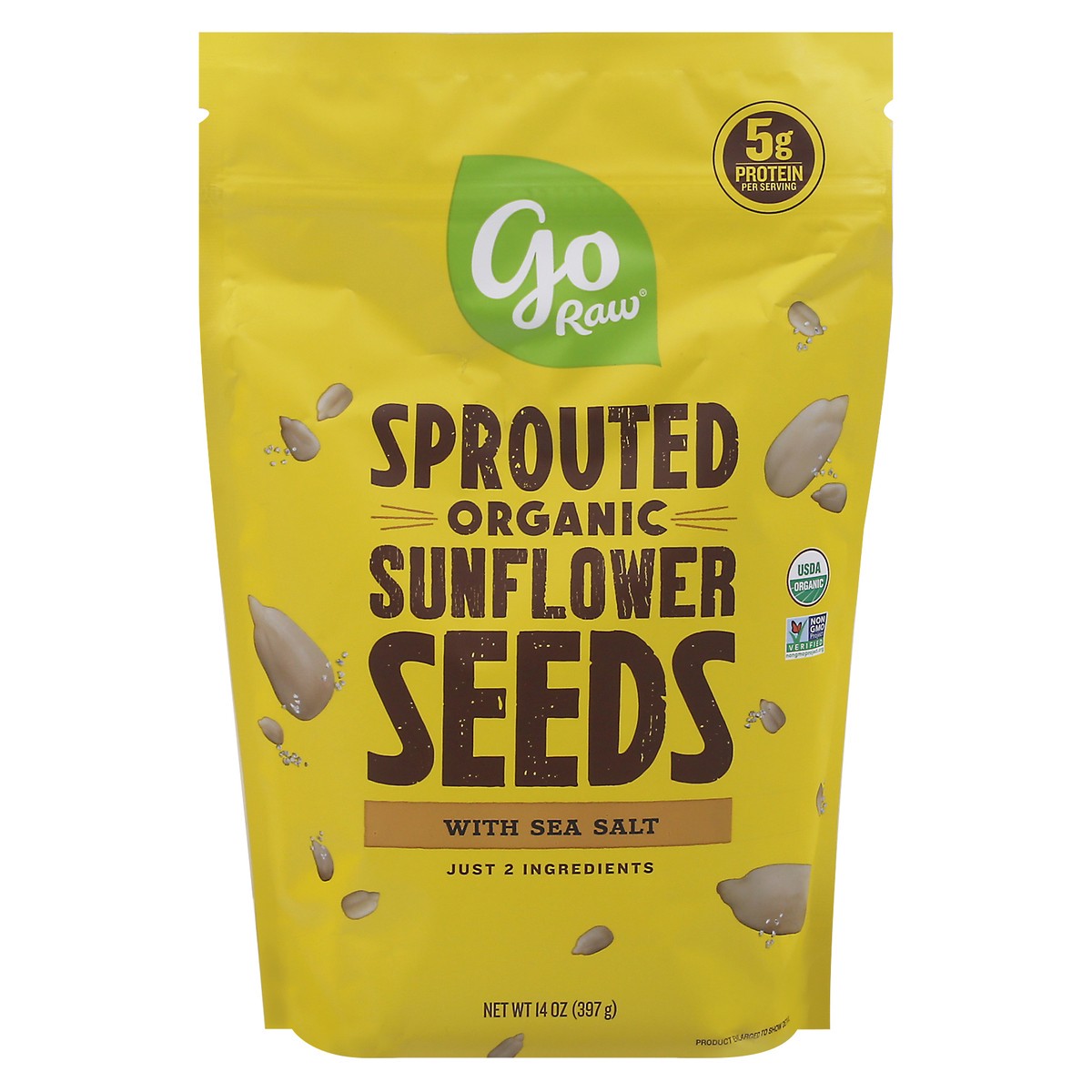 slide 13 of 13, Go Raw Sprouted Sunflower Seeds with Sea Salt 14 oz, 14 oz