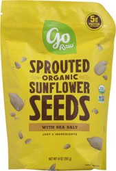 Go Raw Sprouted Sunflower Seeds with Sea Salt 14 oz