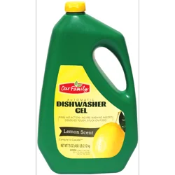 Our Family Lemon Scent Automatic Dishwasher Gel