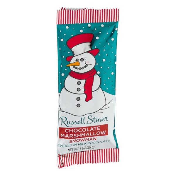 slide 1 of 1, Russell Stover Milk Chocolate Marshmallow Santa, 1 oz