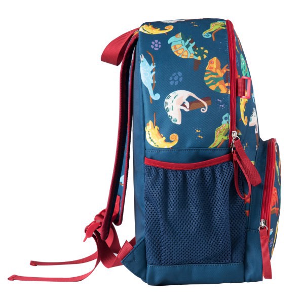 slide 8 of 9, Office Depot School Backpack And Lunch Box Set, Blue Iguana, 1 ct