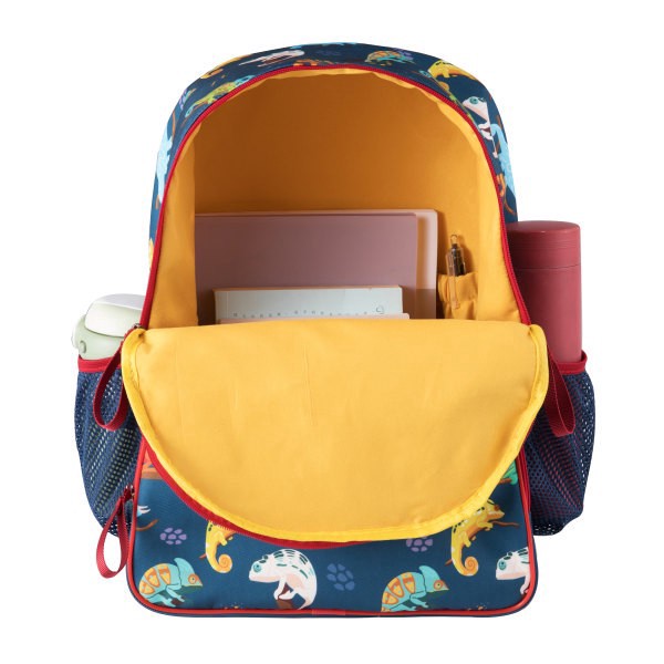slide 7 of 9, Office Depot School Backpack And Lunch Box Set, Blue Iguana, 1 ct
