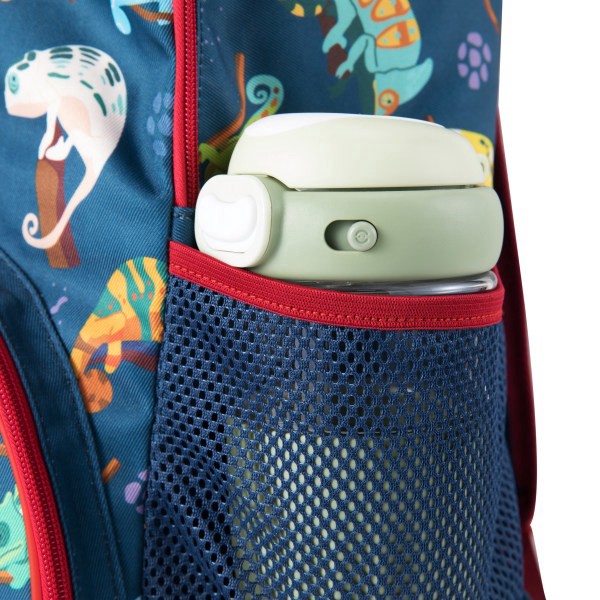 slide 4 of 9, Office Depot School Backpack And Lunch Box Set, Blue Iguana, 1 ct