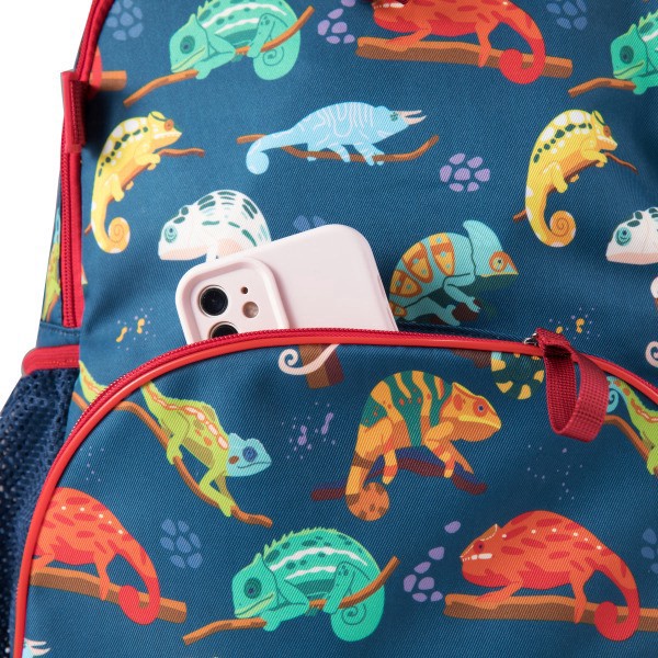 slide 9 of 9, Office Depot School Backpack And Lunch Box Set, Blue Iguana, 1 ct