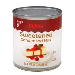Hy-vee Sweetened Condensed Milk - 14 oz