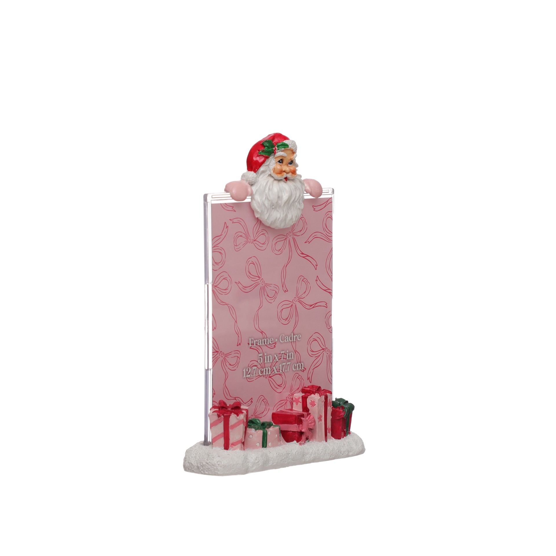 slide 2 of 3, 4" X 6" Santa & Presents Tabletop Photo Frame By Ashland, 4 in x 6 in