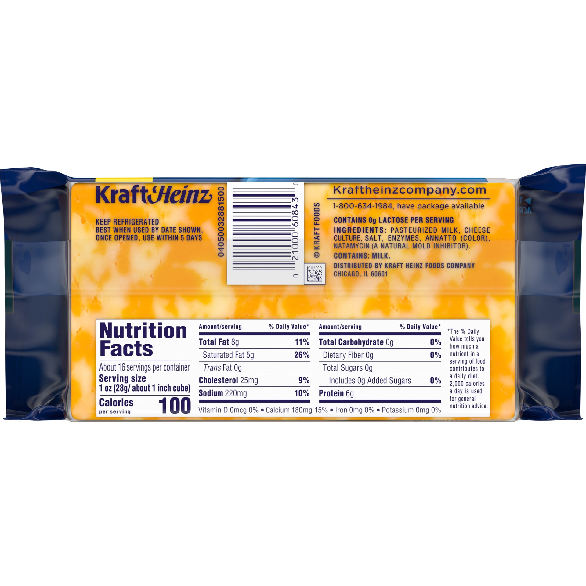 slide 2 of 2, Kraft Colby Jack Marbled Cheese Block, 16 oz