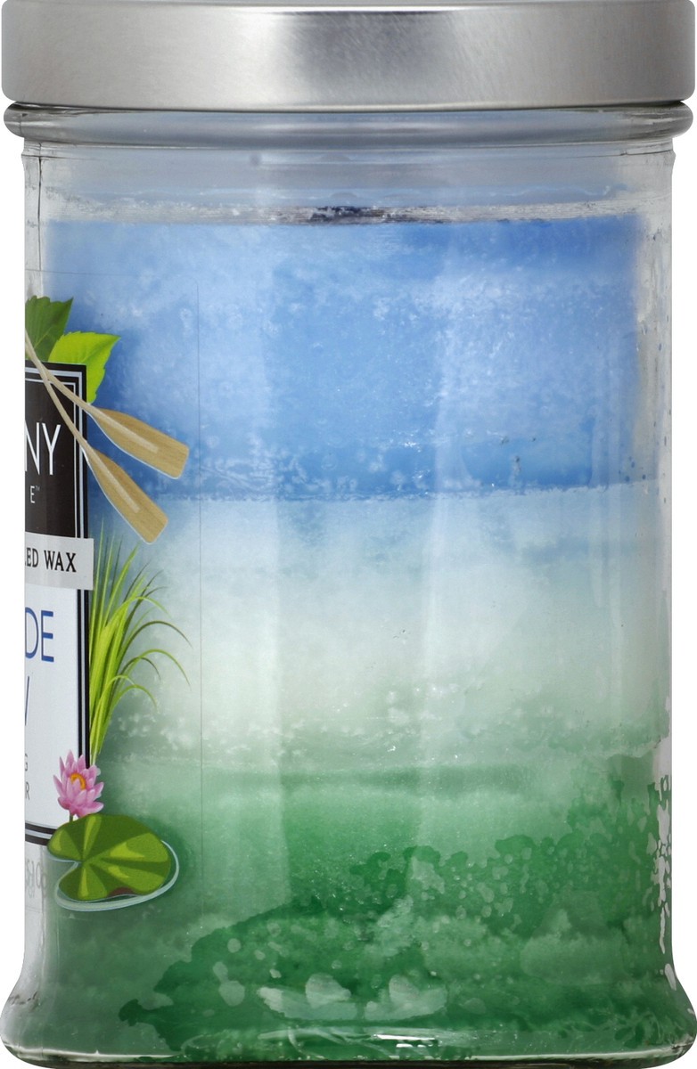 slide 2 of 8, Tuscany Candle Lakeside View Triple Pour Glass Jar Candle - Blue, 1 ct