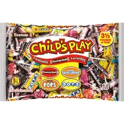 Child's Play Candy, Tootsie Roll, Funtastic Favorites