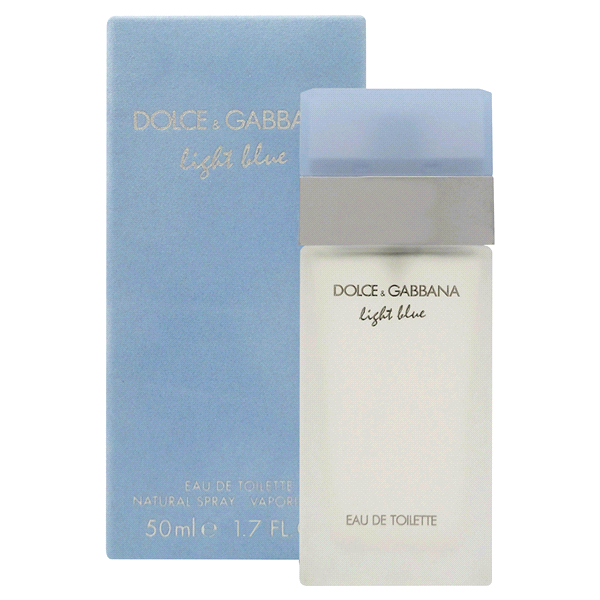 slide 1 of 1, Dolce & Gabbana Light Blue Eau De Toilette Spray For Women, 1.6 oz