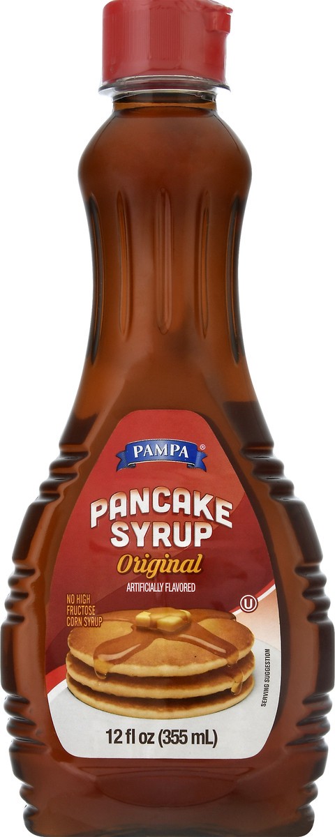slide 9 of 10, Pampa Original Pancake Syrup, 12 fl oz