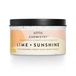 Good Chemistry Lime + Sunshine Tin Candle