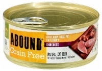 slide 1 of 1, Abound Grian Free Shredded Chicken In Gravy Cat Food, 5.5 oz