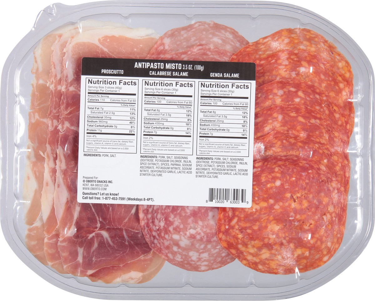 slide 8 of 10, Oberto Antipasto Misto - 3.5 OZ, 3.5 oz