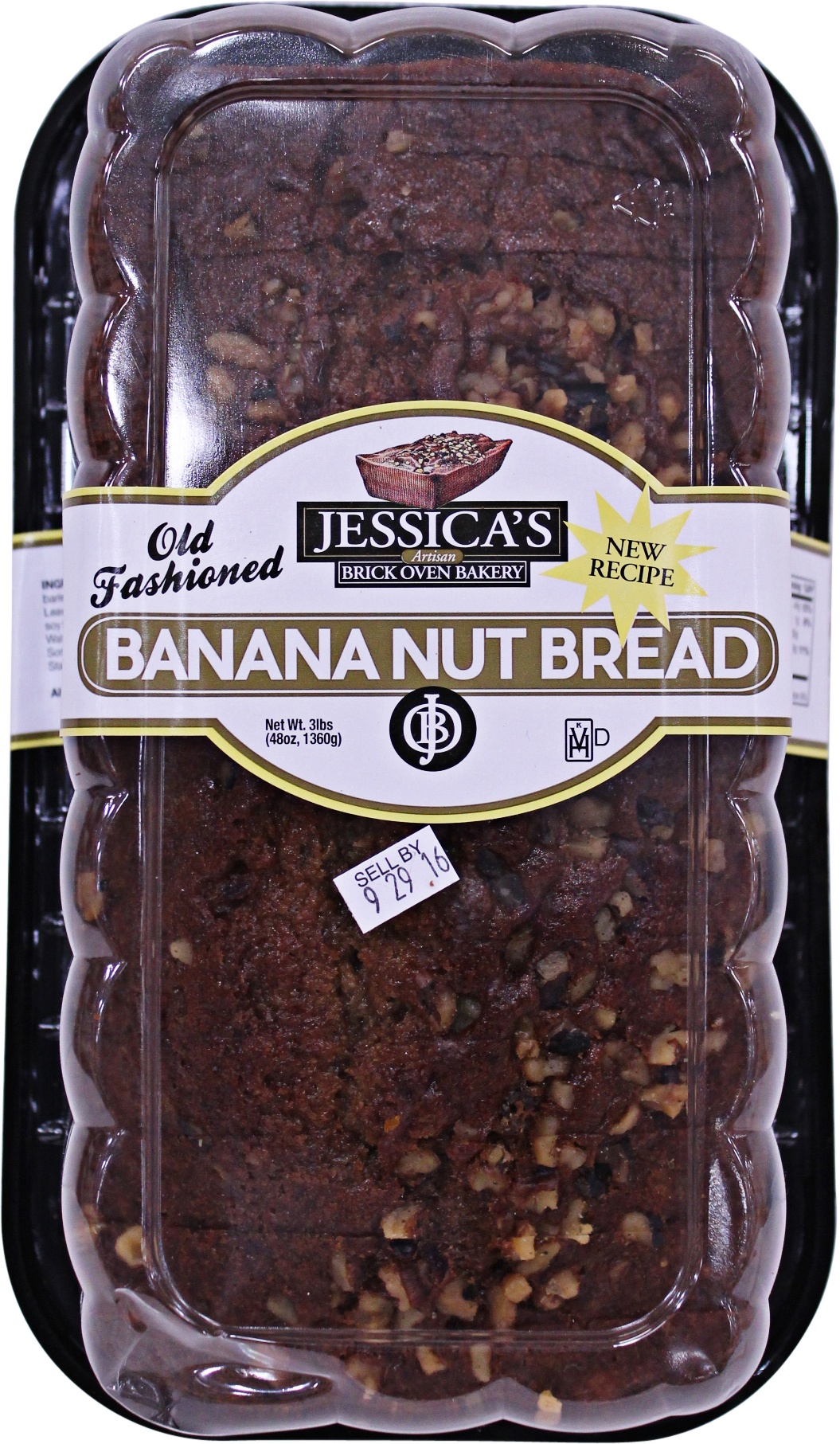 slide 1 of 1, Schmidt Baking Company Jessica's Old Fashioned Banana Nut Bread, 48 oz