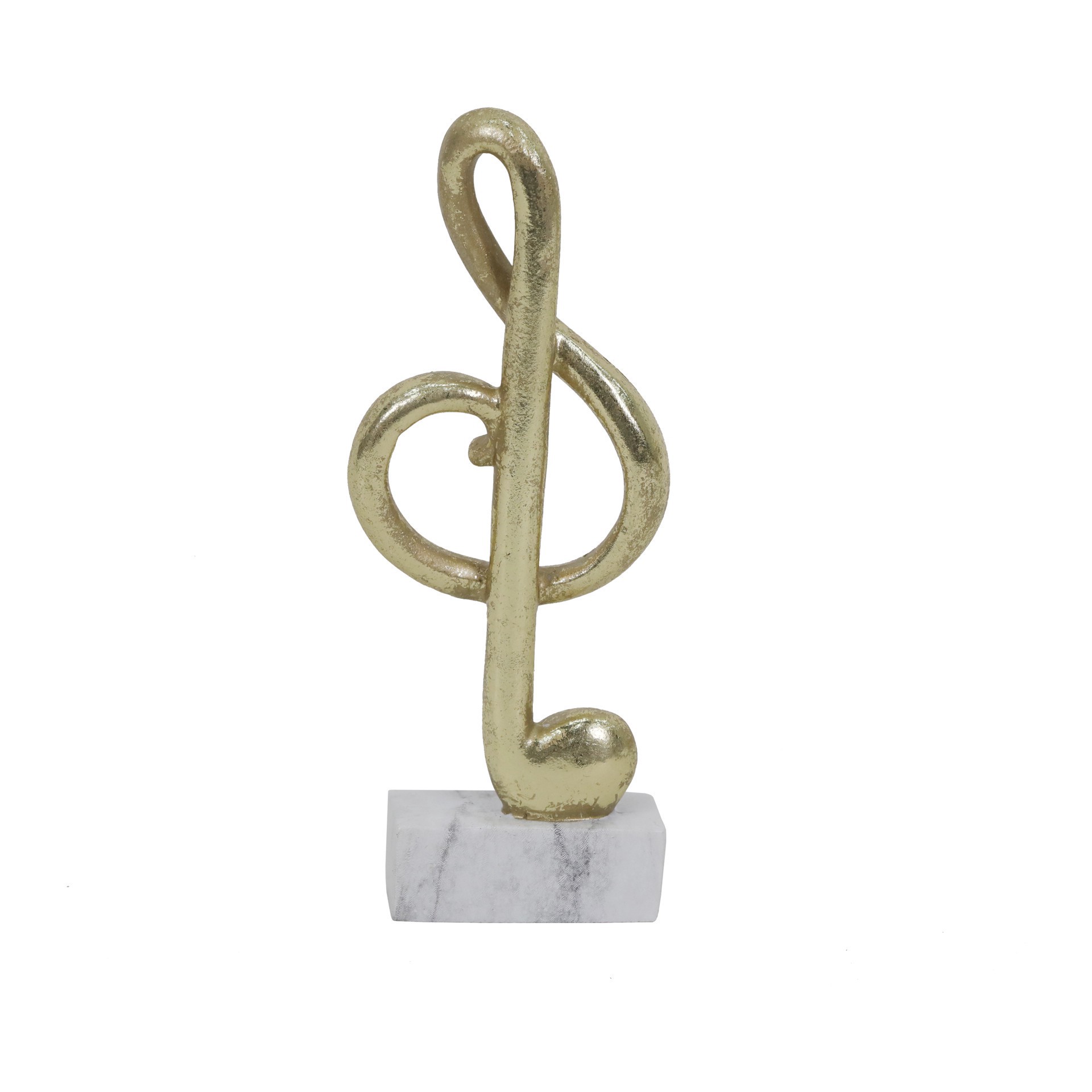 slide 3 of 3, 6.5" Gold Treble Clef Tabletop Decor By Ashland, 6.5 in