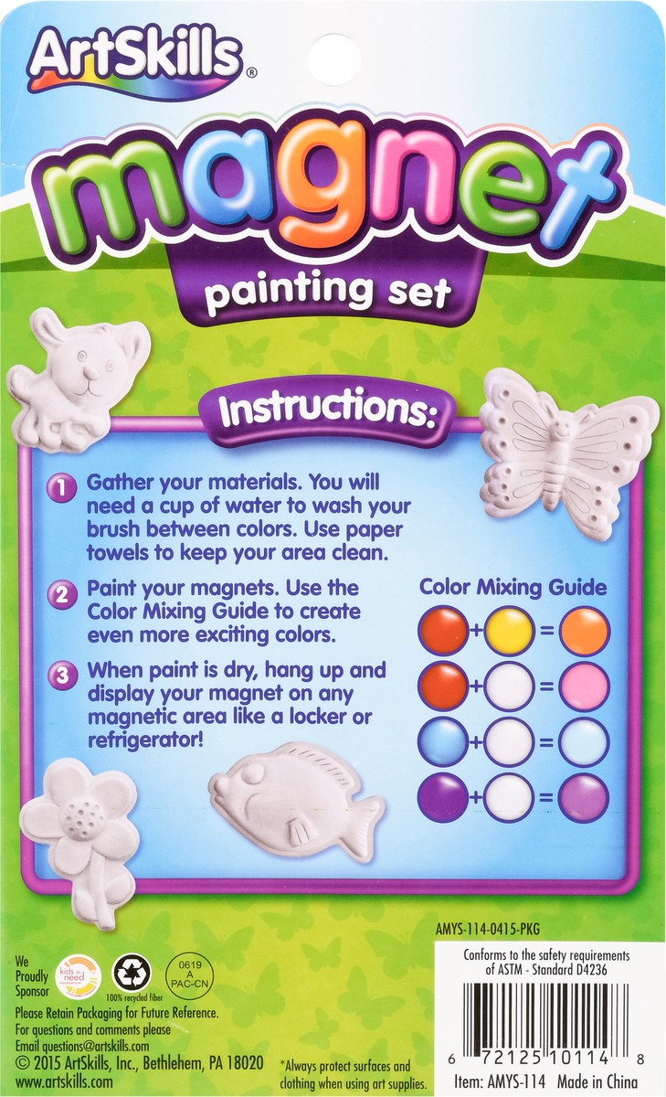 slide 5 of 12, ArtSkills Magnet Painting Set 1 ea, 1 ct