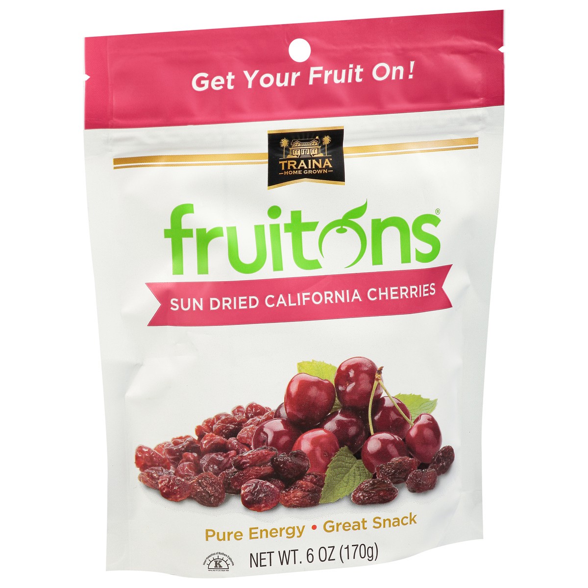 slide 2 of 13, Traina Fruitons California Sun Dried Cherries - 6 oz, 6 oz