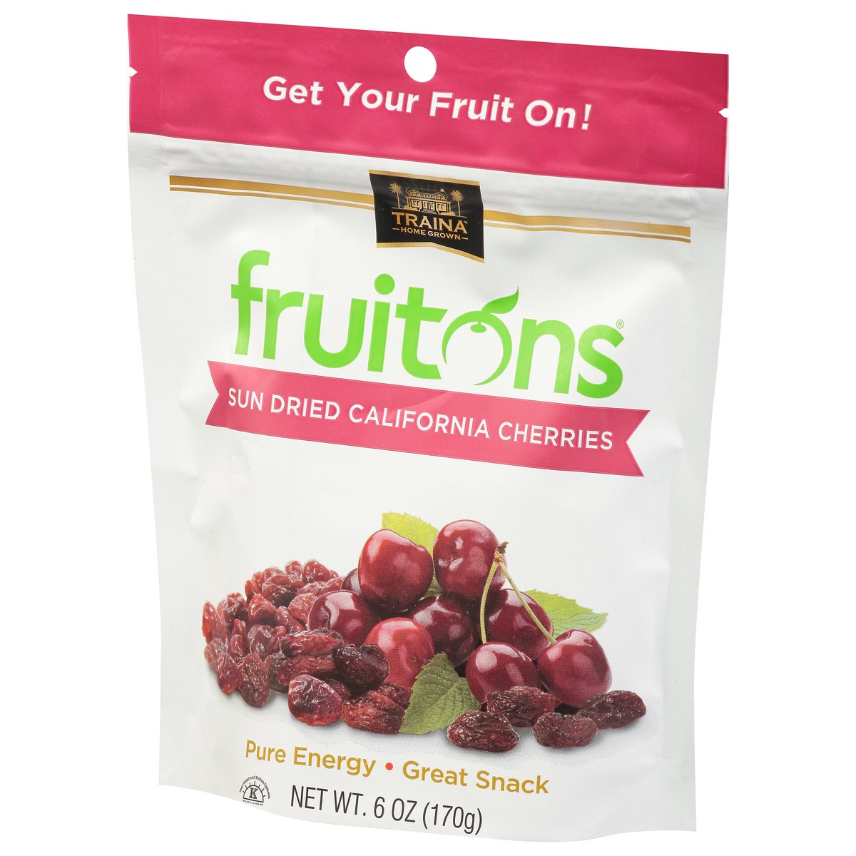 slide 10 of 13, Traina Fruitons California Sun Dried Cherries - 6 oz, 6 oz